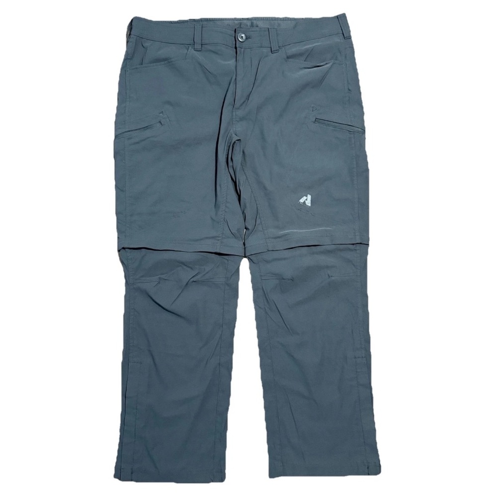 Eddie Bauer First Ascent Convertible Cargo Pants Mens 38 x 30 Hiking Gray